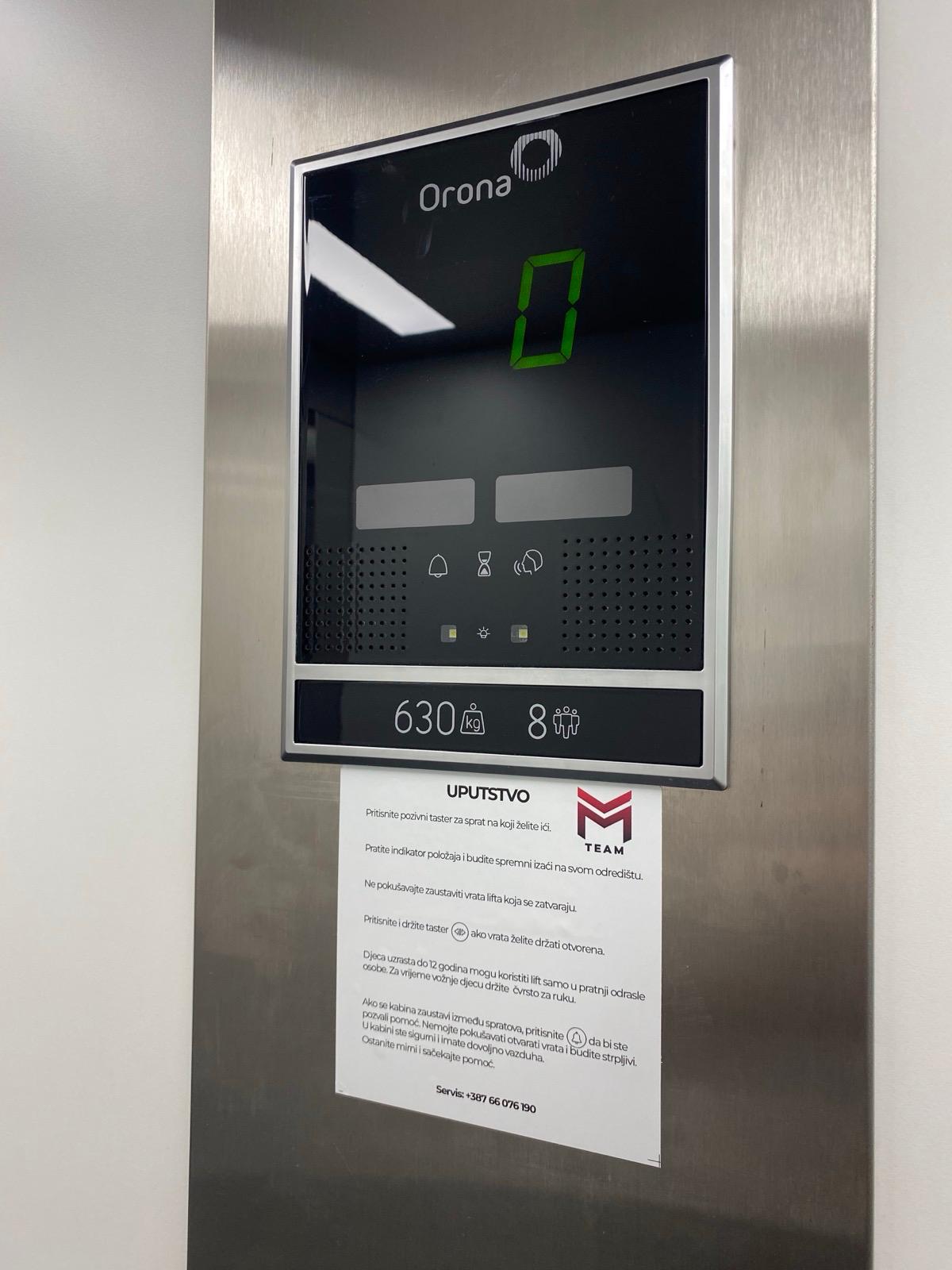 Liftovi i dizalice projekat MVTEAM Banja Luka - slika 1